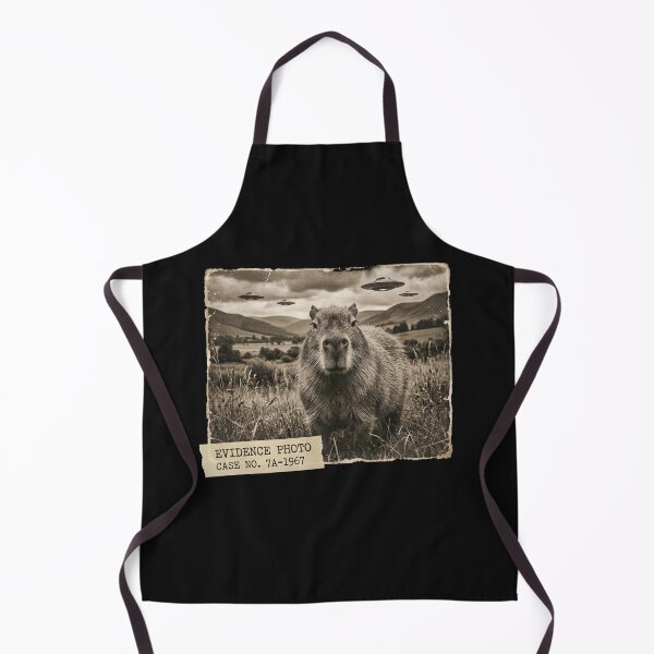 Item preview, Vintage Capybara UFO Alien Evidence Case 1967 designed and sold by AdyKurniawan.