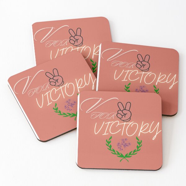 Item preview, Victory Hand Sign – Stylish Typography Graphic Design . designed and sold by ArtfulLife3456.