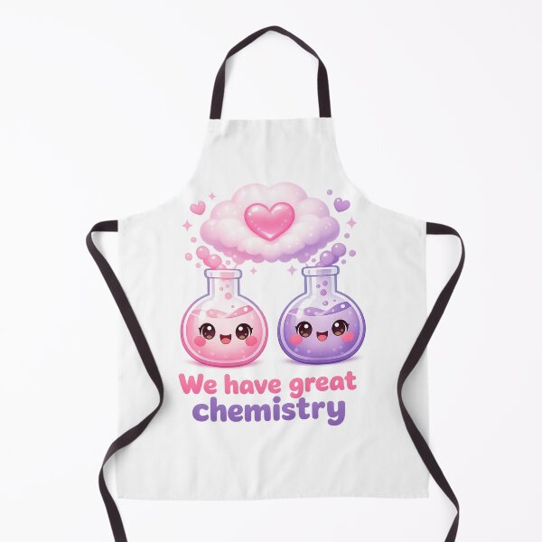 Item preview, We Have Great Chemistry Pun | Kawaii Science Valentine For Couples designed and sold by Dulxoz.