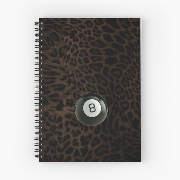 Artikelvorschau, Leopardenmuster-Design mit Billardkugel entworfen und verkauft von BrontesWhimsyStore.
