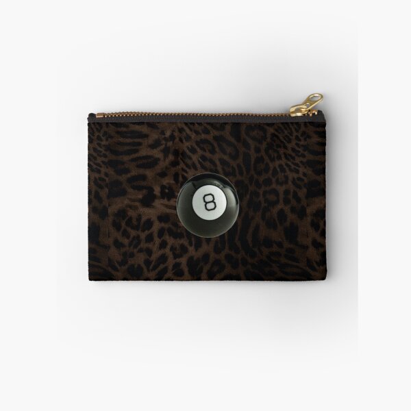 Item preview, Leopard print design with 8 ball designed and sold by BrontesWhimsyStore.