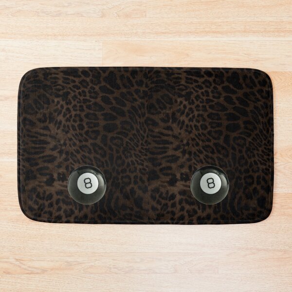 Item preview, Leopard print design with 8 ball designed and sold by BrontesWhimsyStore.