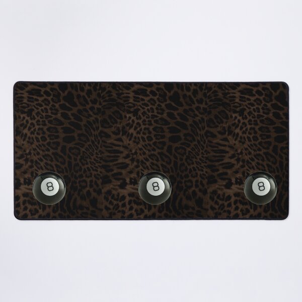 Item preview, Leopard print design with 8 ball designed and sold by BrontesWhimsyStore.