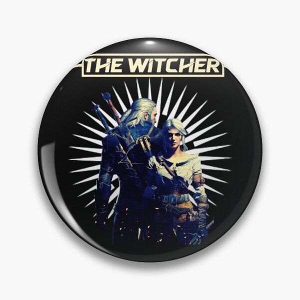 Item preview, The Witcher Geralt Ciri Fantasy Gaming designed and sold by QuentinHarrow.