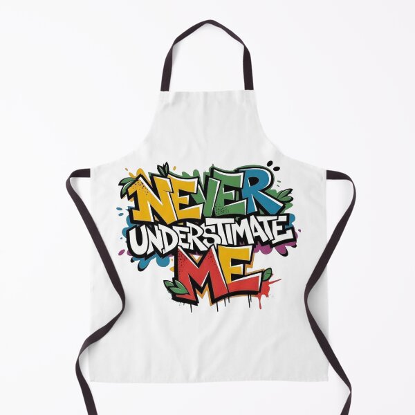 Item preview, ? Never Underestimate Me – Graffiti Art That Commands Respect designed and sold by Ulikedigital14.