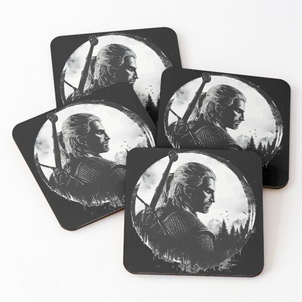 Item preview, The Witcher Geralt Of Rivia Fantasy Gamer Monster Hunter designed and sold by QuentinHarrow.
