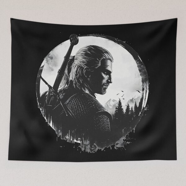 Item preview, The Witcher Geralt Of Rivia Fantasy Gamer Monster Hunter designed and sold by QuentinHarrow.