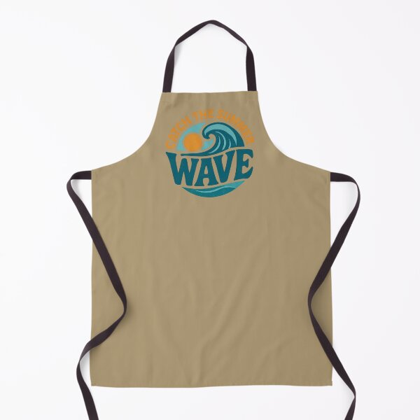 Item preview, Catch The Summer Wave - Vibrant Retro Surf Emblem designed and sold by SilentPowerArt.
