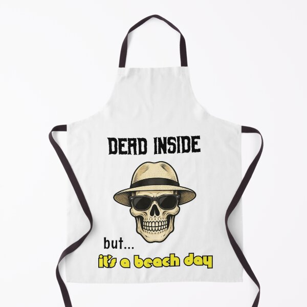 Item preview, Dead Inside - but it's a beach day! designed and sold by Cut & Paste Productions.