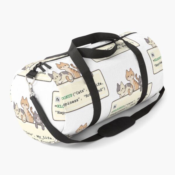 Item preview, XLOOKUP My Life for Happiness - Funny Data Analyst & Cat Mom/Dad Design. designed and sold by spreadsheetcafe.