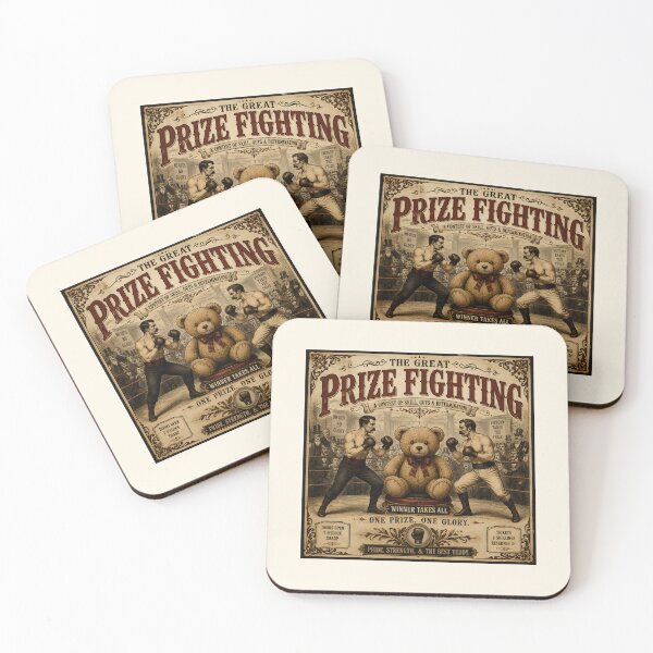 Item preview, The Great Prize Fighting Teddy designed and sold by Hornace88studio.