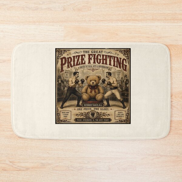 Item preview, The Great Prize Fighting Teddy designed and sold by Hornace88studio.