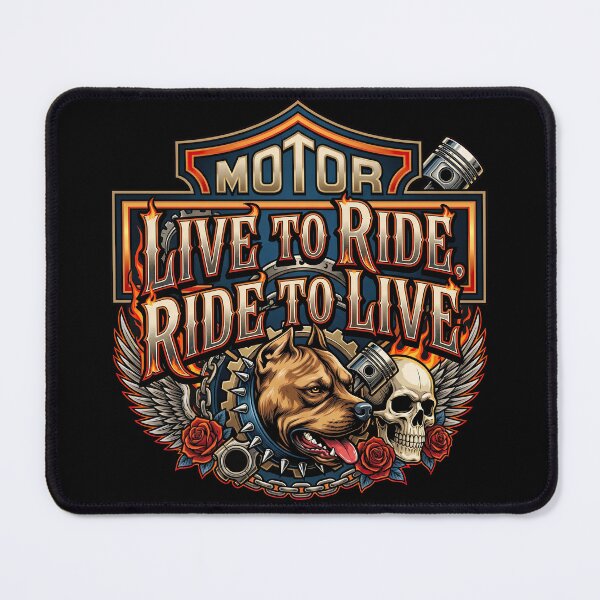 Item preview, Harley Davidson Live To Ride Ride To Live Bold Road Warrior Graphic designed and sold by enzoade.