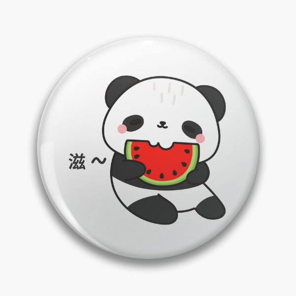 Item preview, Cute Panda Eating Watermelon designed and sold by SweetFury.