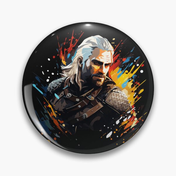 Item preview, The Witcher Geralt Of Rivia Gaming Fantasy Character designed and sold by QuentinHarrow.