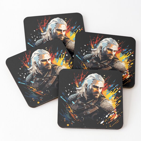 Item preview, The Witcher Geralt Of Rivia Gaming Fantasy Character designed and sold by QuentinHarrow.
