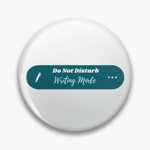 Item preview, Do Not Disturb Writing Mode designed and sold by Marianna's Meraki.