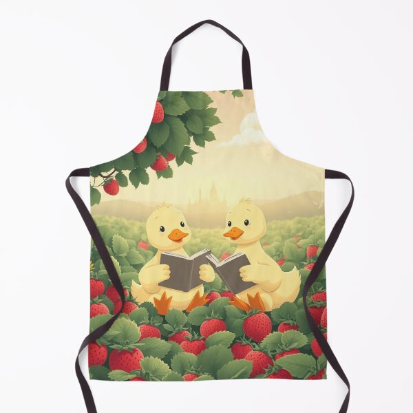 Item preview, Reading Ducks In Strawberry Field designed and sold by Faeblehoarder.