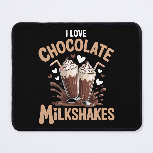 Item preview, I Love Chocolate Milkshakes Ice Cream designed and sold by sailorjessiArt.