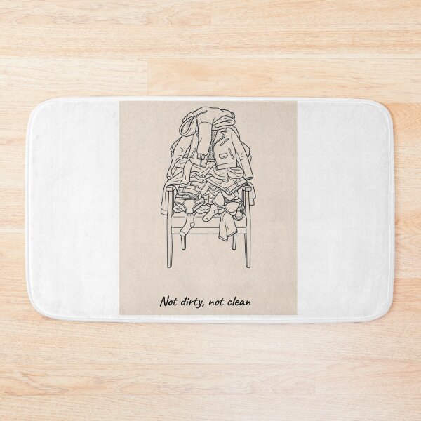 Item preview, Not Dirty Not Clean Chair Clothes Meme designed and sold by Mastalina99.