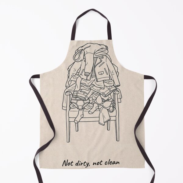 Item preview, Not Dirty Not Clean Chair Clothes Meme designed and sold by Mastalina99.