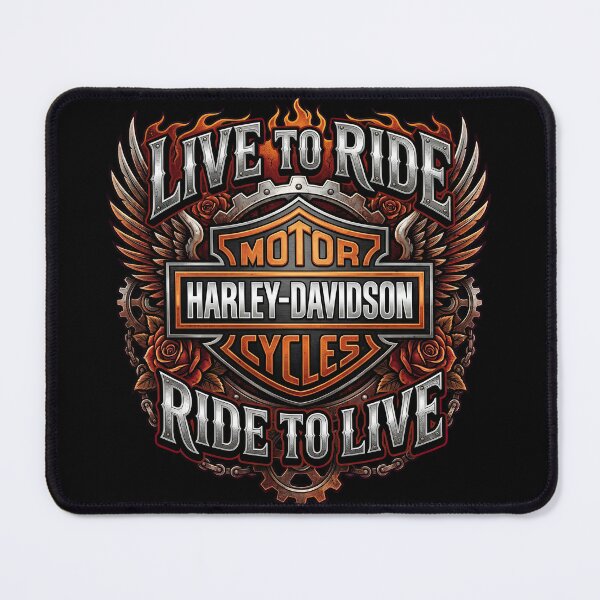 Item preview, Harley Davidson Live To Ride Ride To Live Highway Spirit Biker Design designed and sold by enzoade.