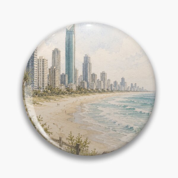 Item preview, Paraíso de surfistas en la Costa Dorada designed and sold by DreamAustralia.