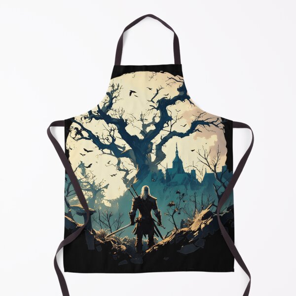 Item preview, Geralt Of Rivia Monster Hunter Dark Fantasy Gamer designed and sold by QuentinHarrow.