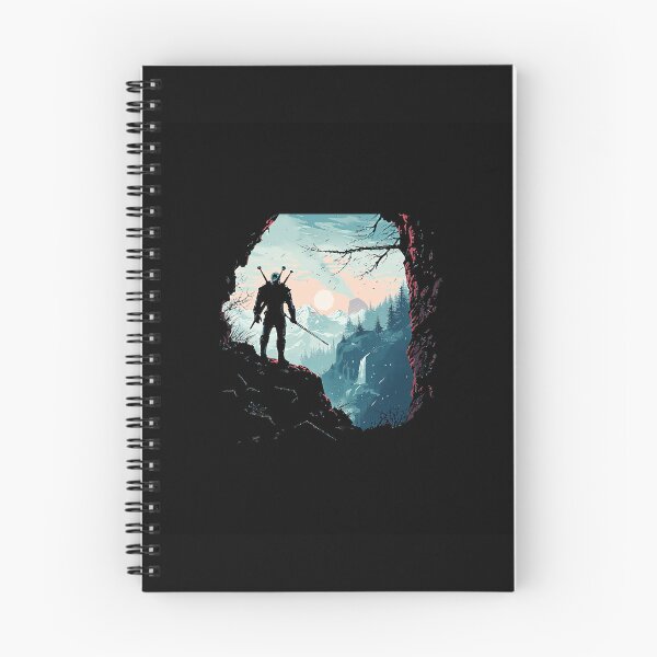 Item preview, Witcher Gaming Fantasy Warrior Landscape designed and sold by QuentinHarrow.