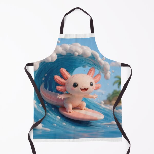 Item preview, Adorable 3D tropical axolotl designed and sold by Axokris.