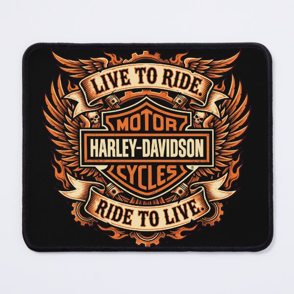 Item preview, Harley Davidson Live To Ride Ride To Live Classic Cruiser Graphic designed and sold by enzoade.