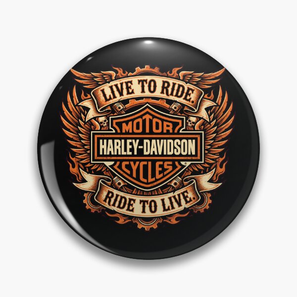 Item preview, Harley Davidson Live To Ride Ride To Live Classic Cruiser Graphic designed and sold by enzoade.