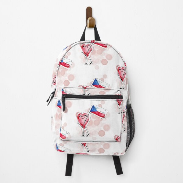 Item preview, Cute Heart Holding Czech Flag Patriotic Design designed and sold by iamKRUK.