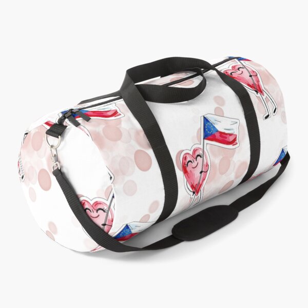 Item preview, Cute Heart Holding Czech Flag Patriotic Design designed and sold by iamKRUK.