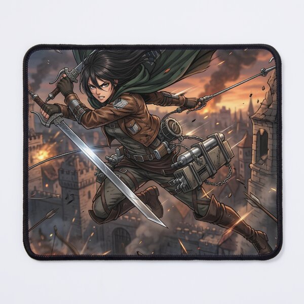 Item preview, Airborne Scout & Dual Blade Anime Art designed and sold by OVERRIDESTUDIOS.