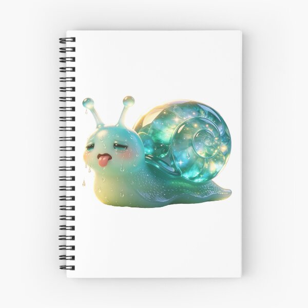 Item preview, Sweaty Emerald Snail – Always Melting Under Extreme Heat designed and sold by ABYSSLAB.