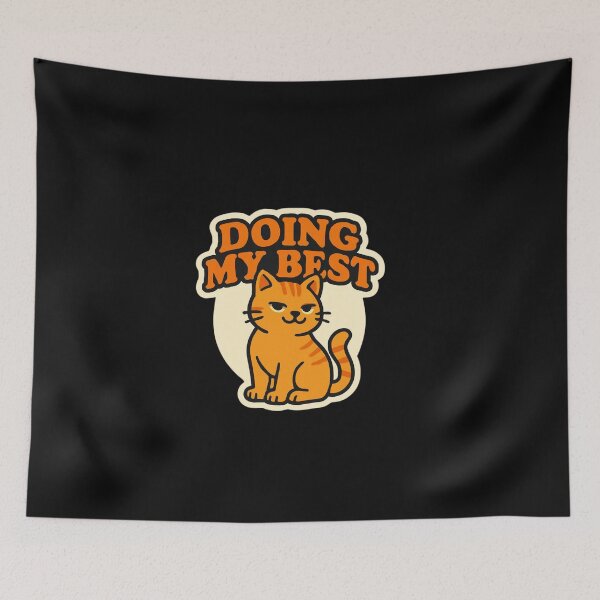 Item preview, doing my best  rero kittens cats designed and sold by ELdante.
