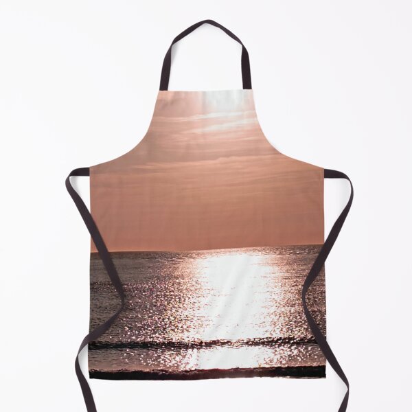 Item preview, Golden shimmer and reflections of the setting sun on the ocean designed and sold by Nenette11.