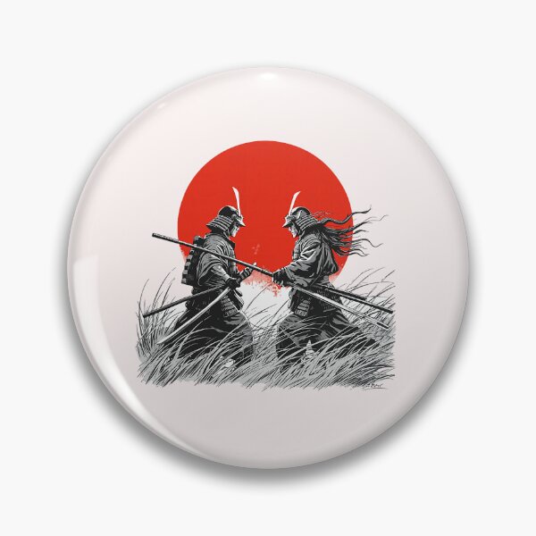 Item preview, Samurai Duel Japanese Katana Field Scene designed and sold by Littermin.