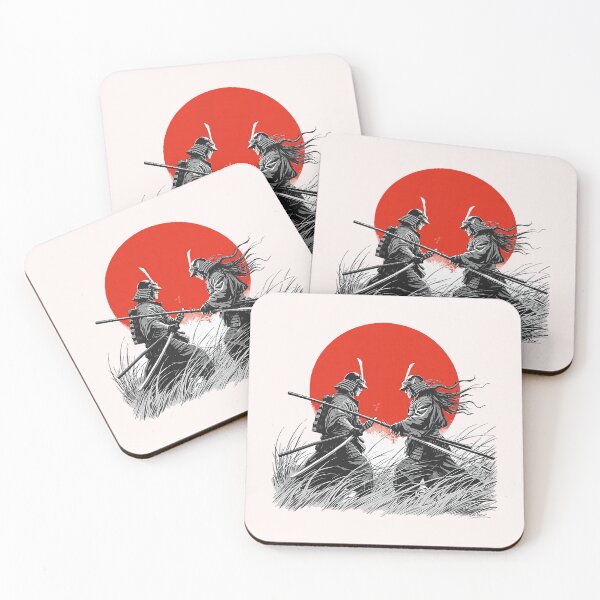 Item preview, Samurai Duel Japanese Katana Field Scene designed and sold by Littermin.