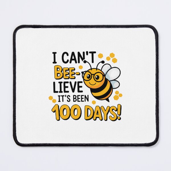 Item preview, I Can't Believe It's Been 100 Days of School Bee 100th Kids designed and sold by SapfireStuArt.