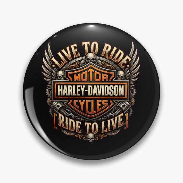 Item preview, Harley Davidson Live To Ride Ride To Live Custom Chopper Artwork designed and sold by enzoade.