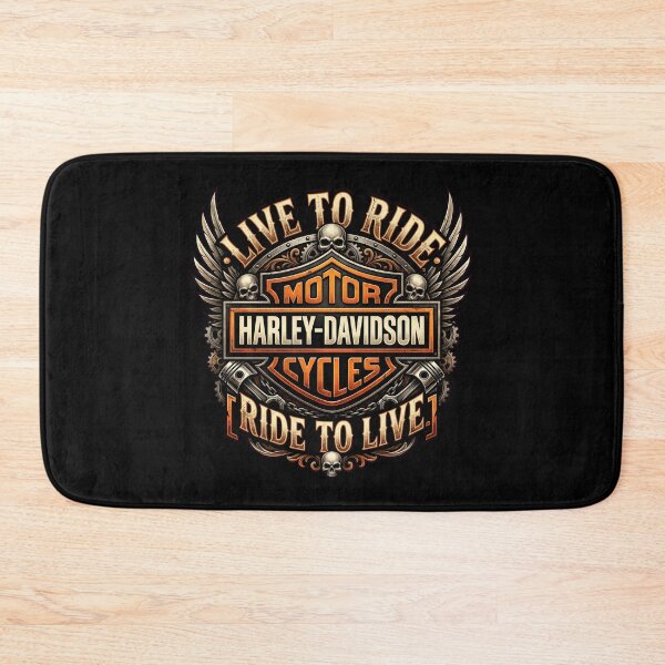 Item preview, Harley Davidson Live To Ride Ride To Live Custom Chopper Artwork designed and sold by enzoade.