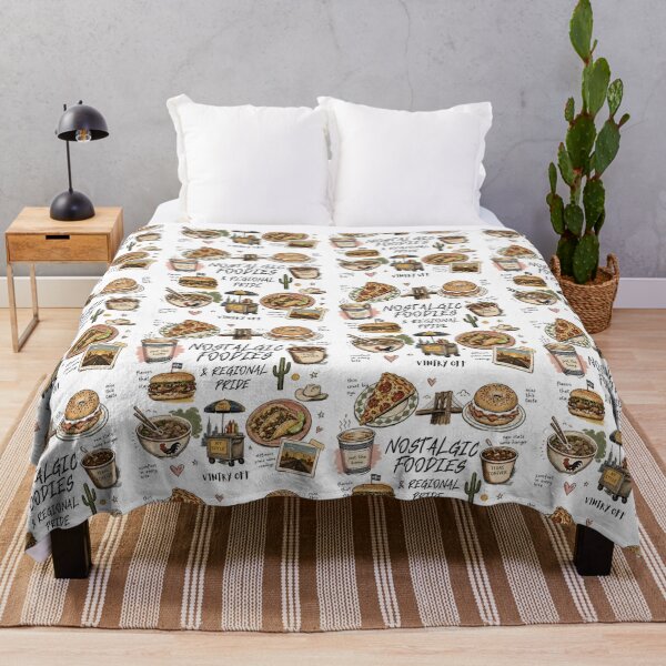 Item preview, Nostalgic Foodies Vintage Retro Comfort Food Pattern | Vintry Off designed and sold by VintryOff.
