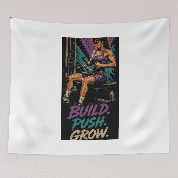Item preview, BUILD PUSH GROW designed and sold by SilentRep.