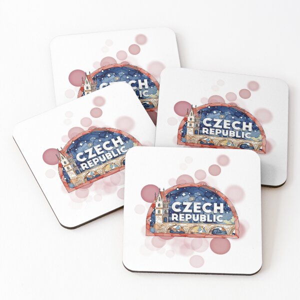 Item preview, Czech Republic Postage Stamp Vintage Travel Design designed and sold by iamKRUK.