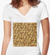 Lions everywhere Women's Fitted V-Neck T-Shirt