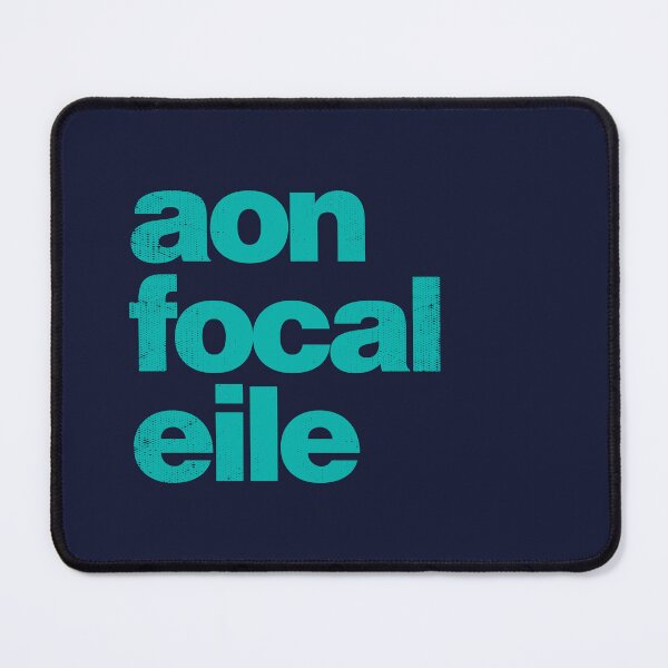 Item preview, Aon Focal Eile - Any Other Words in Irish as Gaeilge - Green designed and sold by unrealindeed.