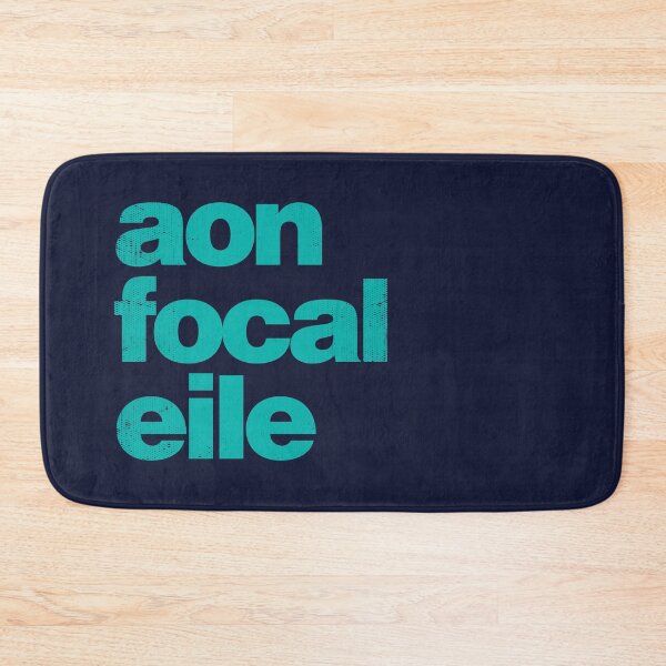 Item preview, Aon Focal Eile - Any Other Words in Irish as Gaeilge - Green designed and sold by unrealindeed.