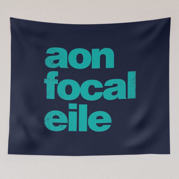 Item preview, Aon Focal Eile - Any Other Words in Irish as Gaeilge - Green designed and sold by unrealindeed.